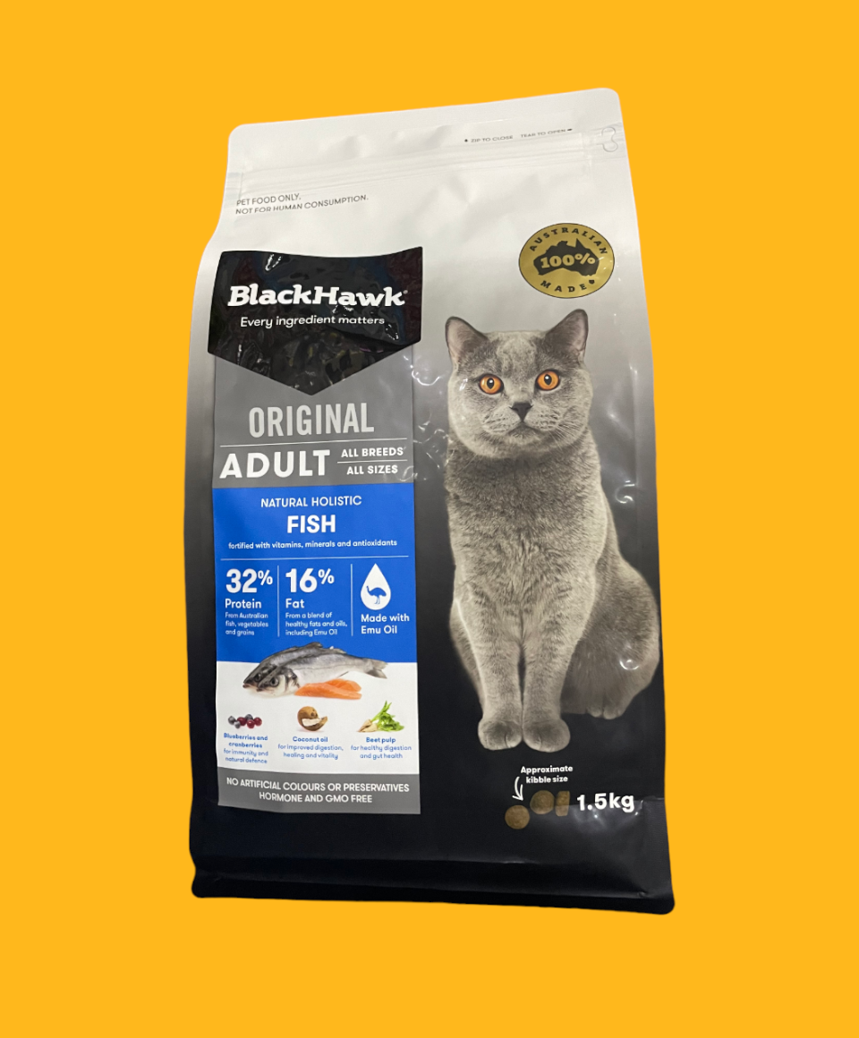 BlackHawk cat food