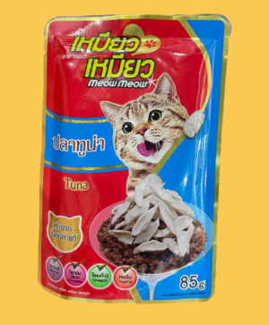 It is produced from high-quality tuna and chicken topping. It has a great aroma and delicious taste. ✓ It is a portion of nutritional and balanced cat food. It is also enriched with vitamins and minerals for your beloved feline's health.