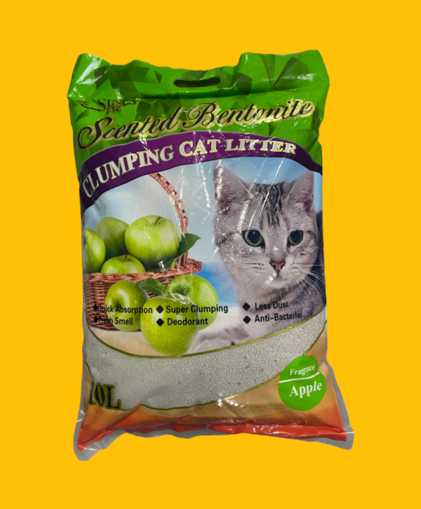 Being made from natural bentonite and processed by special technique, ball shape and irregular shape standard clumping bentonite cat litter has the advantages of maximum sterilization and deodorization, no sticking to paws to make indoor tidy and easy to clean owing to right combination of all sizes particles.