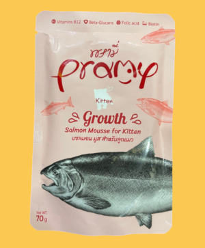 Pramy wet food, cats. Super Premium Grade Full nutritional value, healthy effects- Taurine supports brain development and body growth- Multivitamins