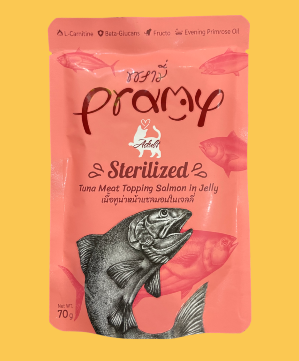 Pramy wet food, cats. Super Premium Grade Full nutritional value, healthy effects- Taurine supports brain development and body growth- Multi Vitamins.