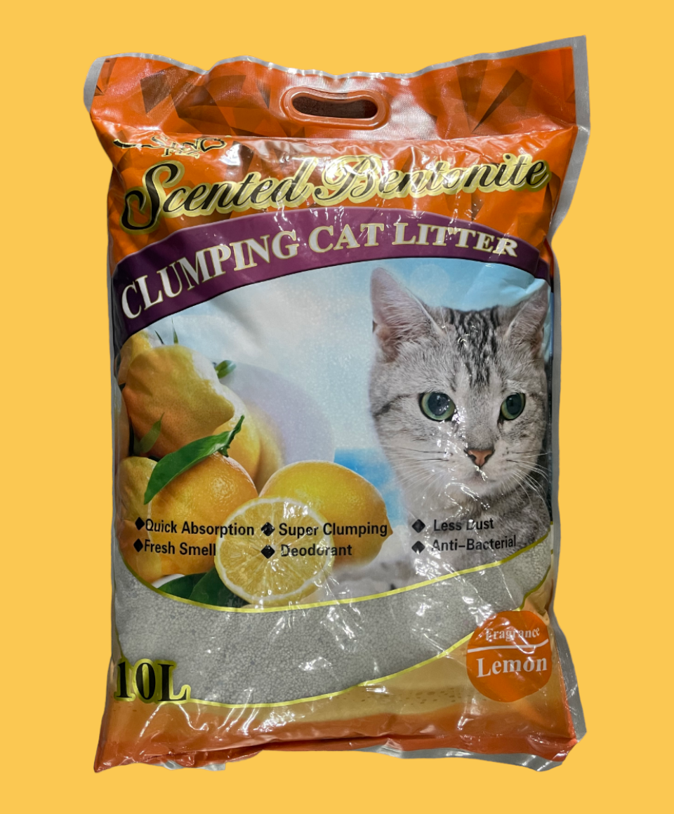 Being made from natural bentonite and processed by special technique, ball shape and irregular shape standard clumping bentonite cat litter has the advantages of maximum sterilization and deodorization, no sticking to paws to make indoor tidy and easy to clean owing to right combination of all sizes particles.