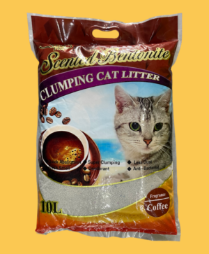 Being made from natural bentonite and processed by special technique, ball shape and irregular shape standard clumping bentonite cat litter has the advantages of maximum sterilization and deodorization, no sticking to paws to make indoor tidy and easy to clean owing to right combination of all sizes particles.