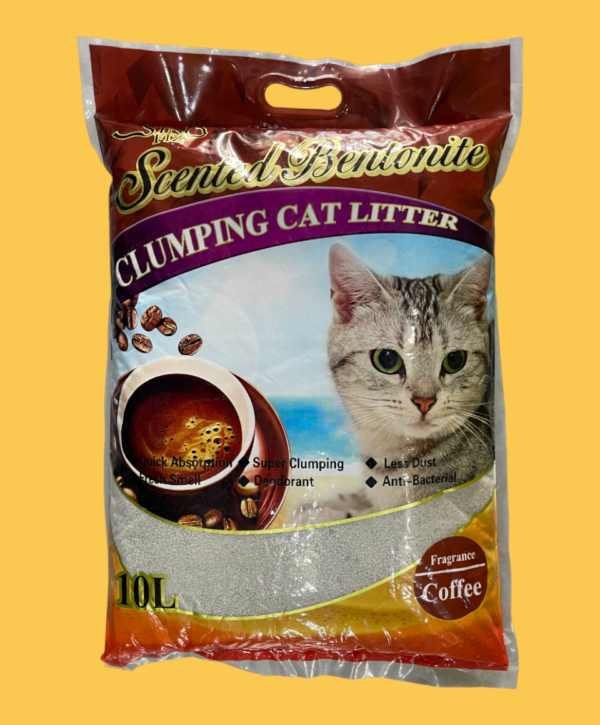 Being made from natural bentonite and processed by special technique, ball shape and irregular shape standard clumping bentonite cat litter has the advantages of maximum sterilization and deodorization, no sticking to paws to make indoor tidy and easy to clean owing to right combination of all sizes particles.